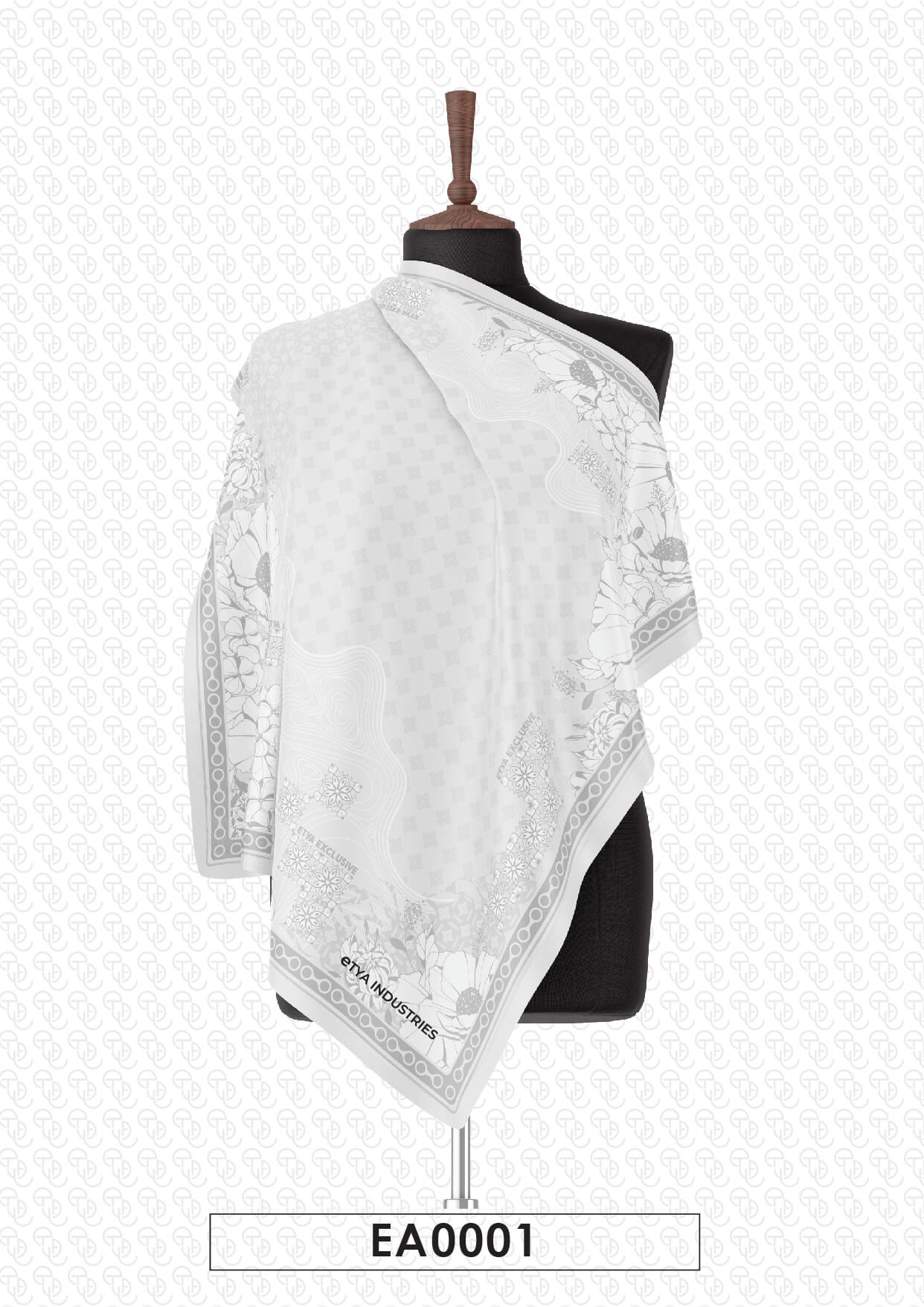 Tudung Bawal Cotton Voile 01